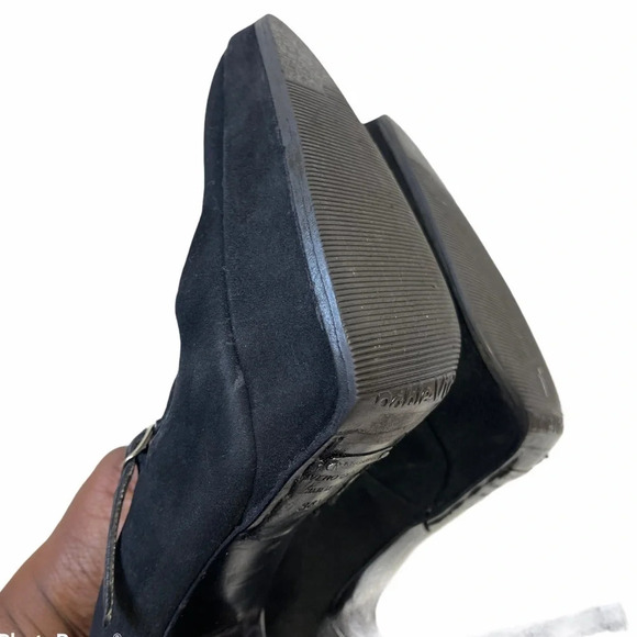 Dolce & Gabbana Suede Platform Mary Jane Heels - Picture 6 of 11